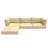 Sunbrella Outdoor Sectional Sofa Replacement Cushions Set, 5 Inch-1622803939