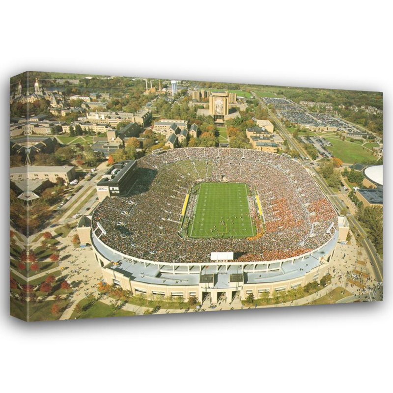 Notre Dame Stadium, South Bend, H 17 po x l 24 po