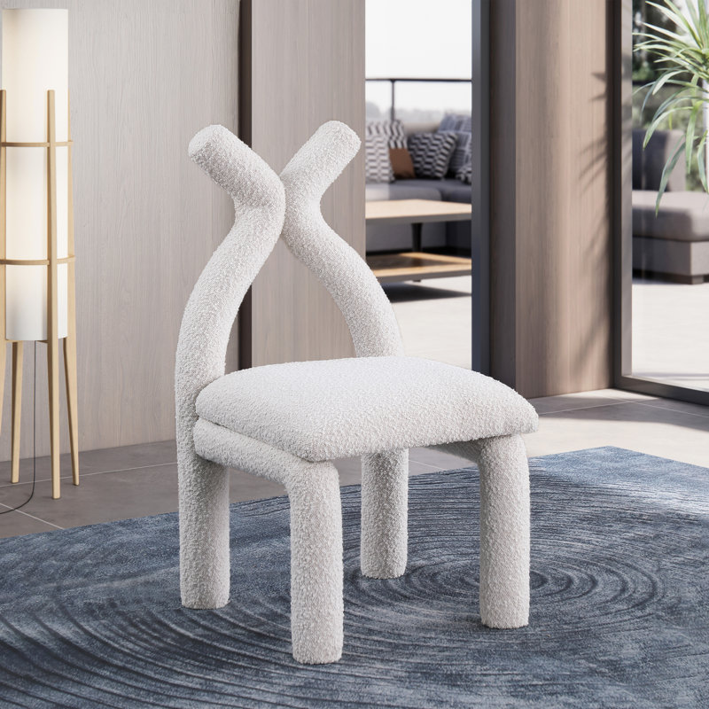 Hinano 20 de large, Tissu crème bouclé