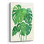  «Tropical Leaves 1» par Farida Zaman, art mural en verre acrylique, 12 po x 16 po