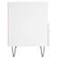 Mankin 40cm W Iron Bedside Table-1747101900