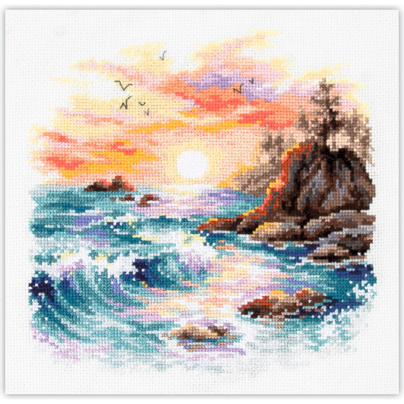 Kit de broderie au point de croix compté « Quatre éléments » de Magic Needle 70-07