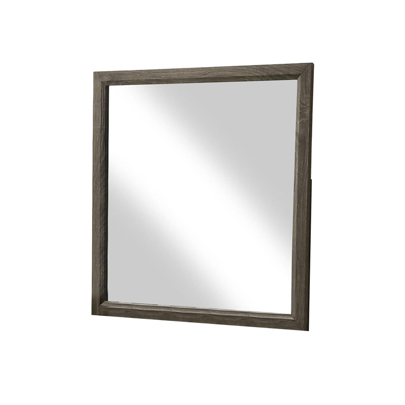 Miroir transitionnel l 35,4 po, gris