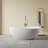 63" Freestanding Solid Surface Bathtub