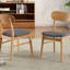 Chaise en tissu