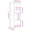 Adamsdale 34cm W Bookcase-1725601772-1727667863