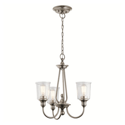 Eide 3-Light Shaded Chandelier