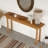 Wooden Console Table Sofa Table Behind Couch