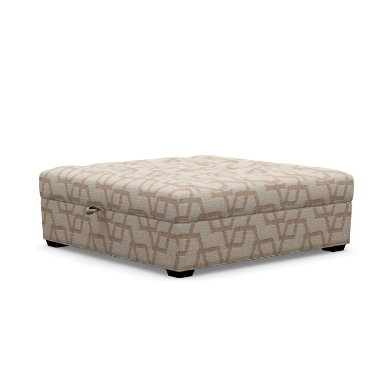 Baxter Square Ottoman, Java, Perky 855412