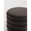 Carolanne 49cm Wide Round Solid Colour Footstool Ottoman-658846779