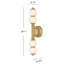 Trigo 1 - Light LED Bath Bar by Lisa McDennon-7236423