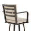 Cemalettin 45'' Aluminum Outdoor Bar Stool with Cushion-35688836-35688835-62683121
