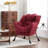Abramson Lazy Chair, Modern Lounge Accent Chair with Armrests and a Side Pocket-114488496-119619609
