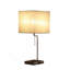 Lampe de table carrée 21,5 pouces avec station de charge Aston