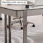 Bureau rectangulaire moderne et minimaliste-107733272