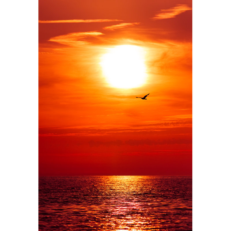 Guarascio Sunset - Wrapped Canvas Print, 30cm H x 20cm W x 3.8cm D