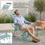 Chaise de plage portative 17 po avec sac de transport-744877064