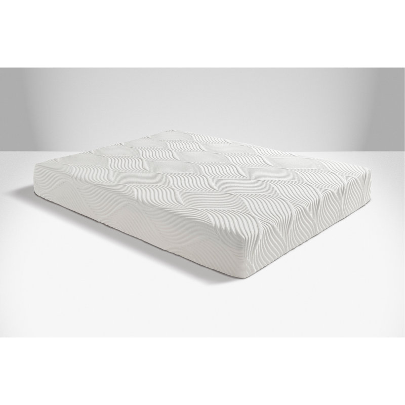 Bed Mattress Gel-Infused Memory Foam Mattress, Firm, White, Mattress In A Box, California King, 10"