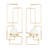 13.10'' H Stainless Steel Wall Wall Sconce