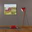  Art mural sur toile, "Red Red Barn C" par Jean Plout-1627583134