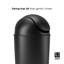 Plastic Swing Top Kitchen Trash Can - 10 Gallons-48140789