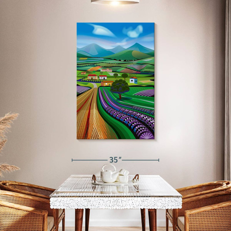 Alvord Avocado Hills, 48" H x 32" W