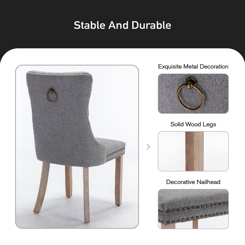 Chaise Parsons, gris