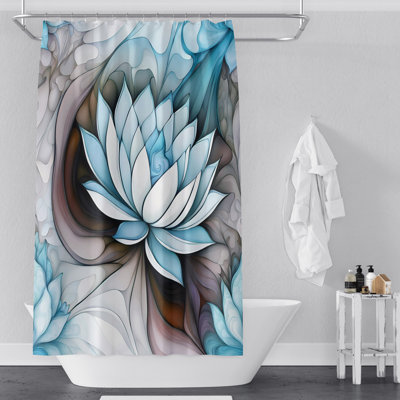 Rideau de douche Floral