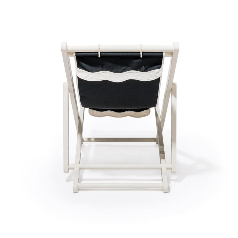 Fauteuil Sling, Noir / blanc