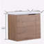 Meuble-lavabo de salle de bain avec lavabo 22 po pour petite salle de bain, meuble-lavabo flottant avec porte-120102374