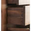 Buffet de rangement simple et moderne en bois massif-129849921