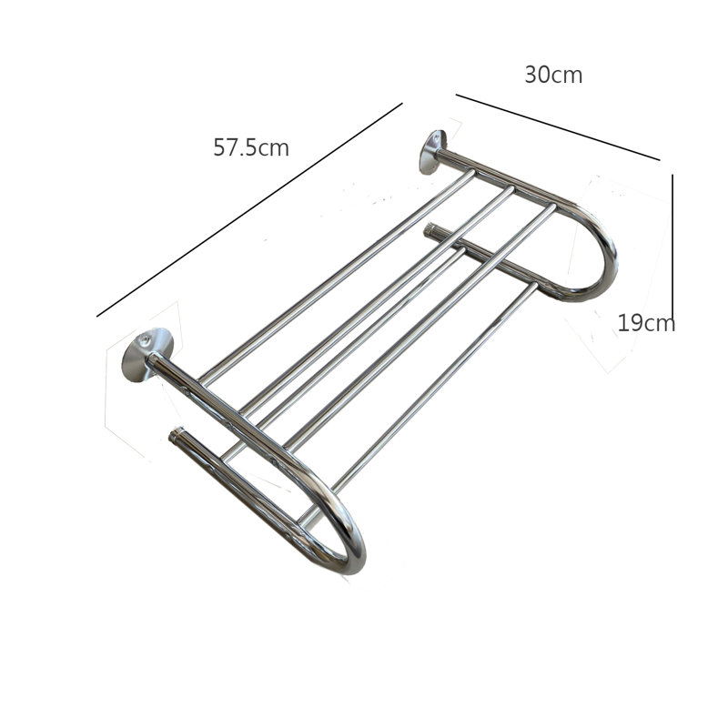 Breyson 4 Wall Towel Rack