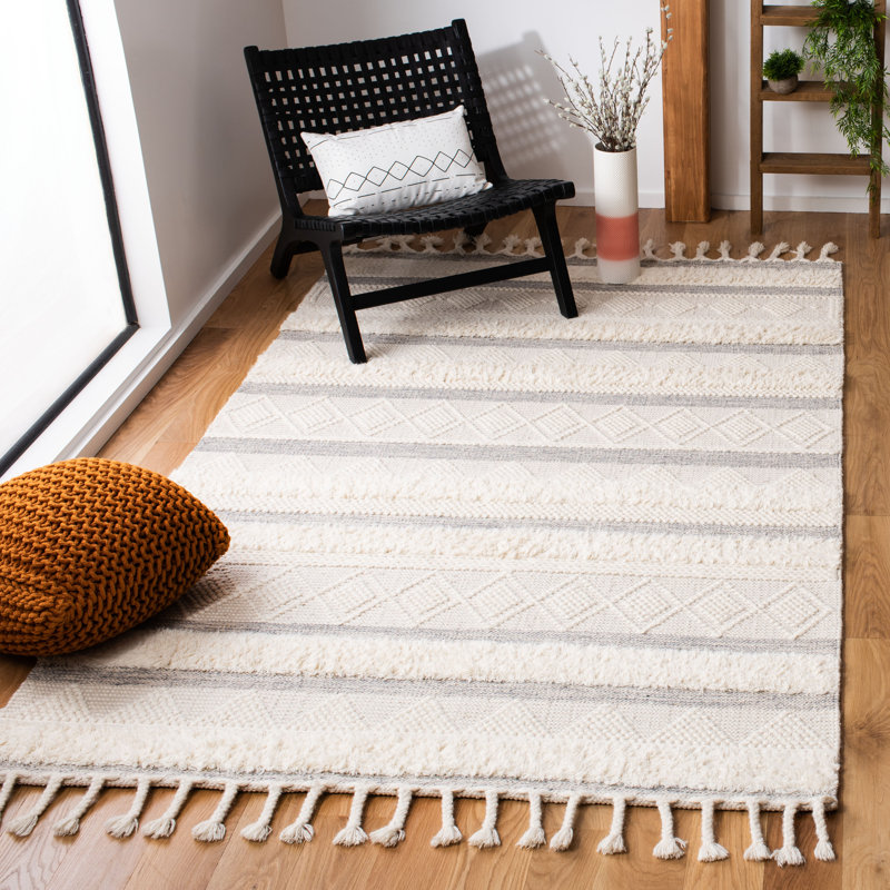 Sumpter Hand Woven Wool Southwestern Rug, Rectangle 9' x 12'