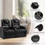 Causeuse inclinable rembourrée 58 po-1522422516