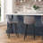 Brandy Upholstered Faux Leather Counter Stool with Iron Frame-88725375