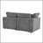 Chenille gris