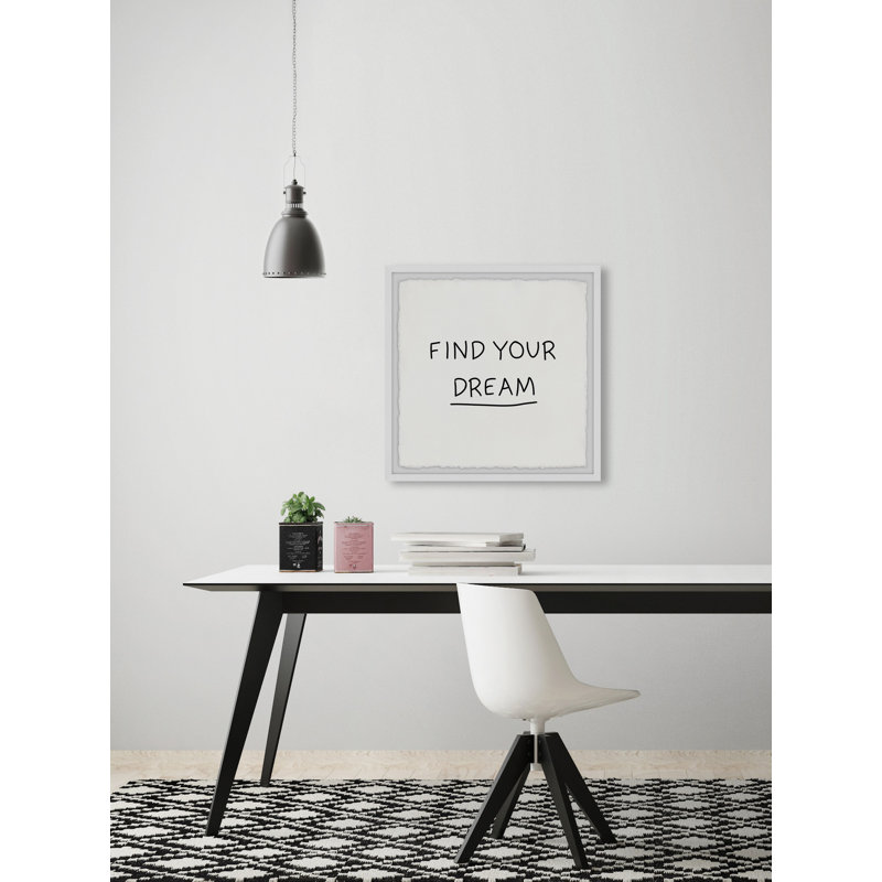 Find Your Dream IV - Single Picture Frame Print, 30cm H x 30cm W x 3.81cm D