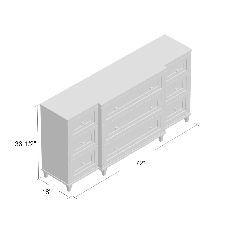 Maison 55 9 - Drawer Dresser