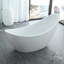 Baignoire de trempage autoportante en acrylique 73 po. X 31 po.-68164130