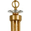 Lustre classique spectaculaire à 8 lumières avec détails en cristal Mahone-71181795