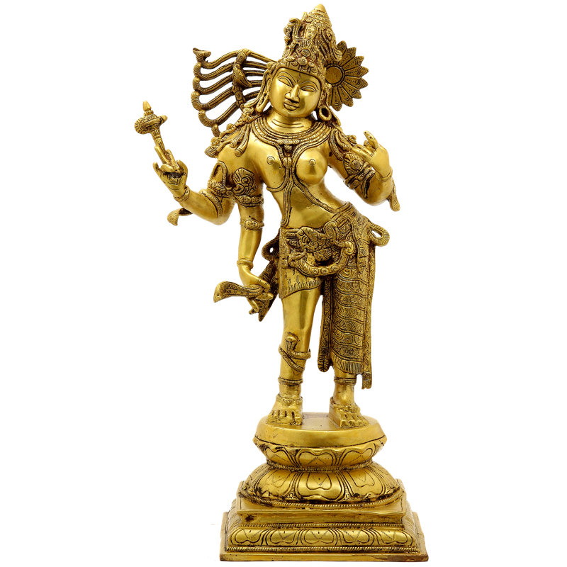 Ardha-Narishvara: moitié Shiva, moitié Shakti