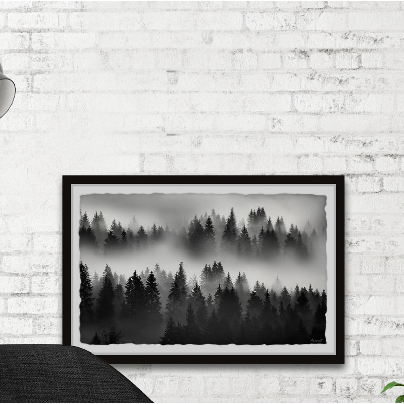 The Fog Always Lifts - Single Picture Frame Print, 61cm H x 91cm W x 3.81cm D