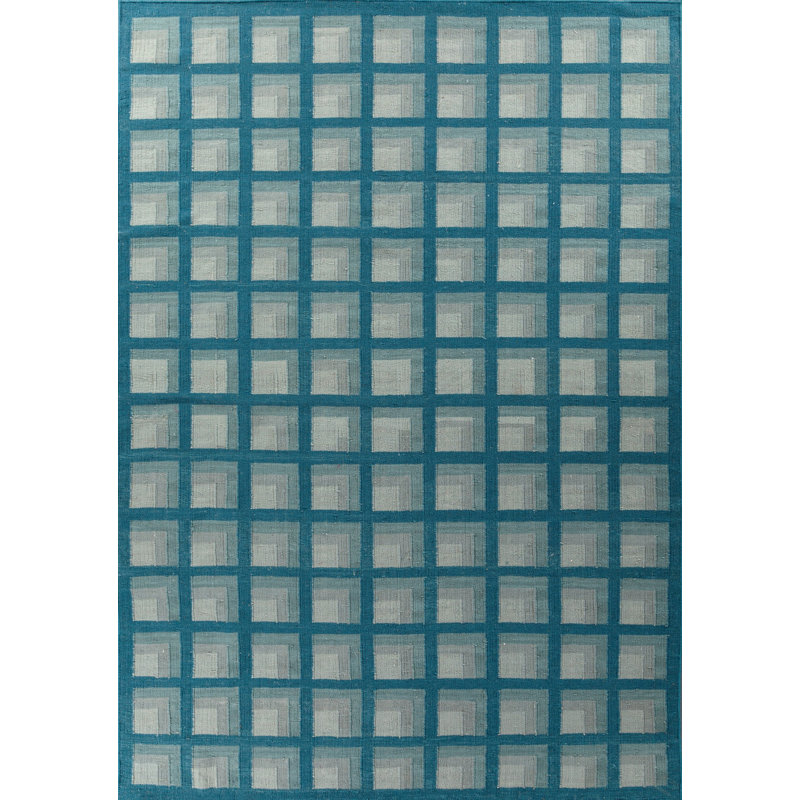 Ramika Striped Wool Flatweave 185cm X 275cm Area Rug
