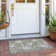 Machine Washable Indoor/Outdoor Cinead ACN1708 Gray Rug