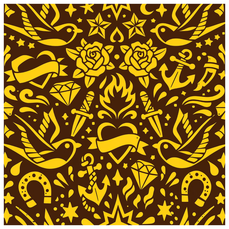 Housses de couette à motifs tatous, Queen