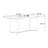 White Rectangular Marble Tabletop Dining Table-526089441