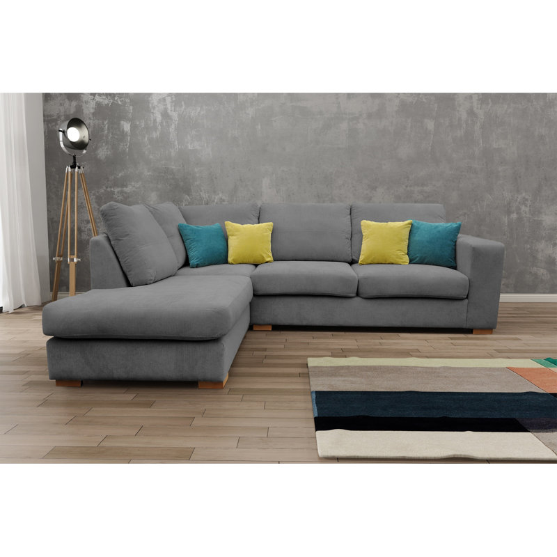 Isobe Corner Sofa, Left Hand Facing, Graphite