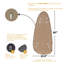 Miroir de salle de bain à forme irrégulière noir mat 50 po x 22,5 po Trequan-2147305598-2147305587