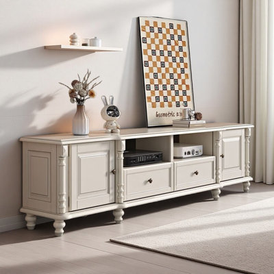 Modern Cream-style TV Cabinet