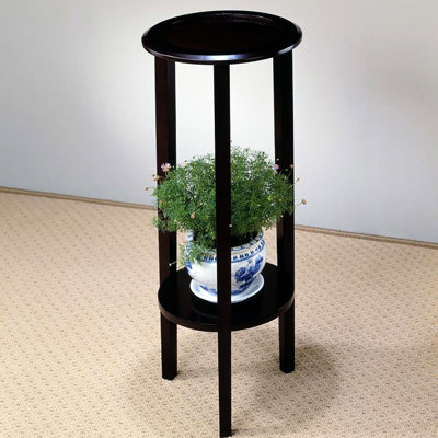 Table d'appoint avec étagères rondes